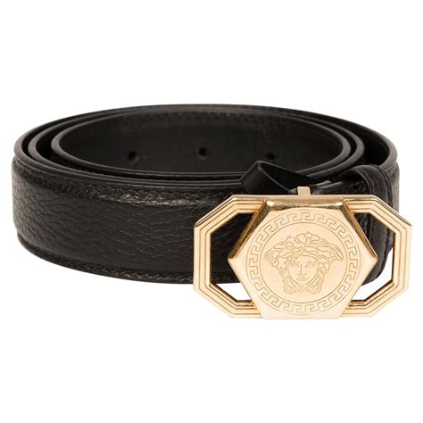 black medusa versace belt|versace belt size chart.